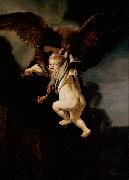 REMBRANDT Harmenszoon van Rijn The rape of Ganymede (mk33) France oil painting reproduction